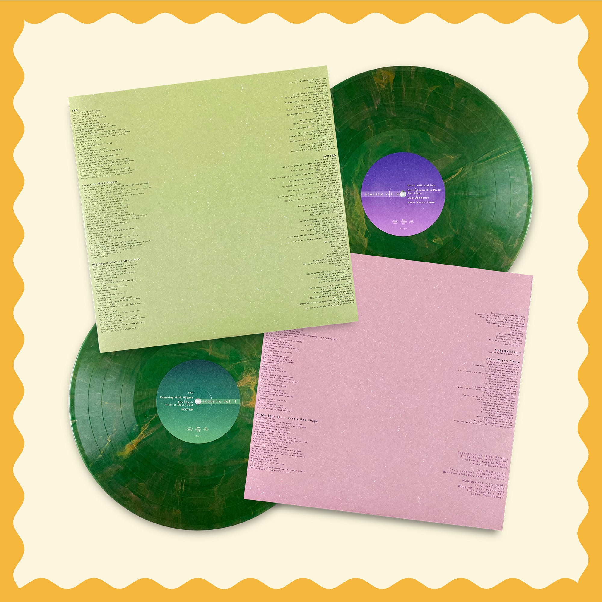 Acoustic Vol. 1 + 2 – Wax Bodega