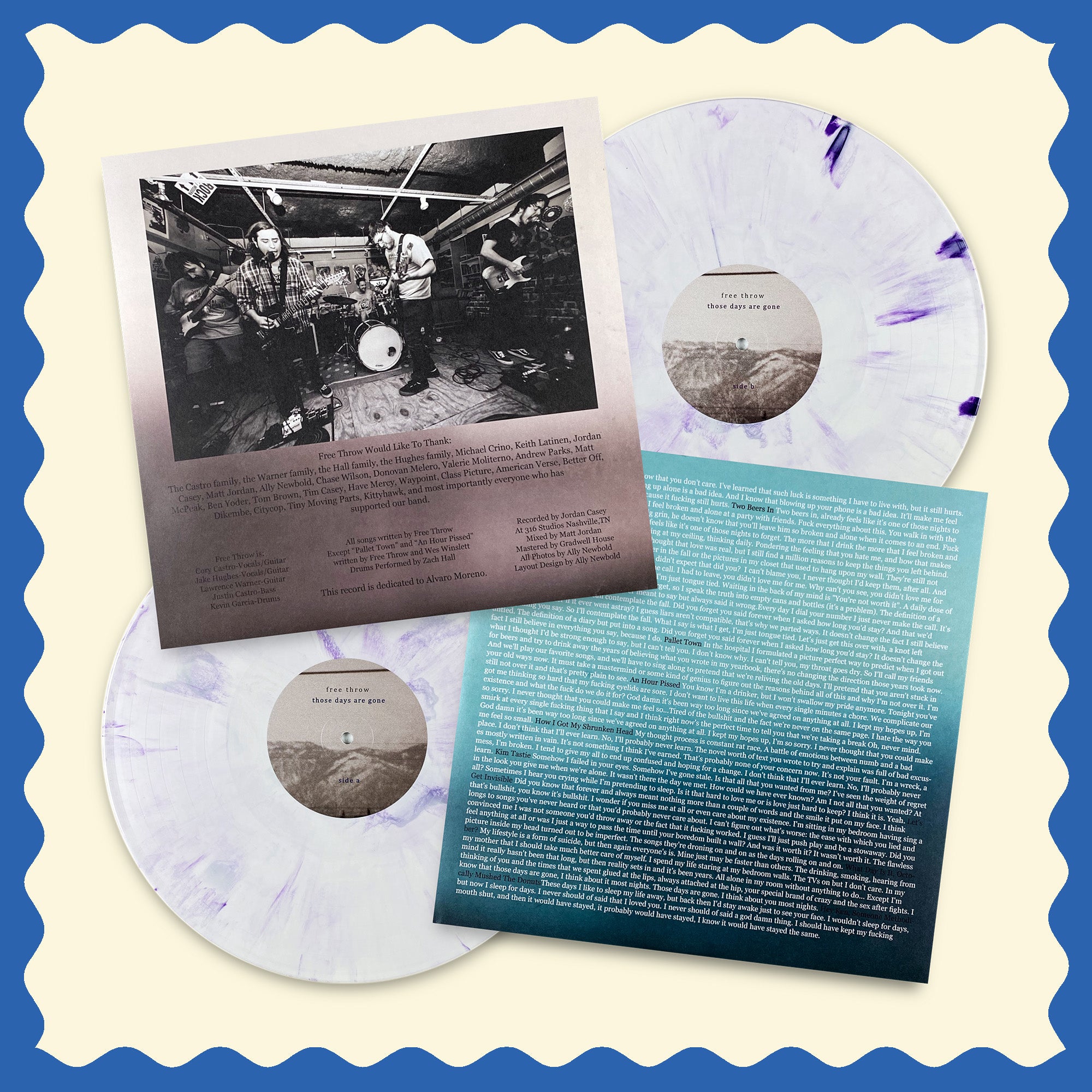 Free Throw - Those Days Are Gone – Wax Bodega