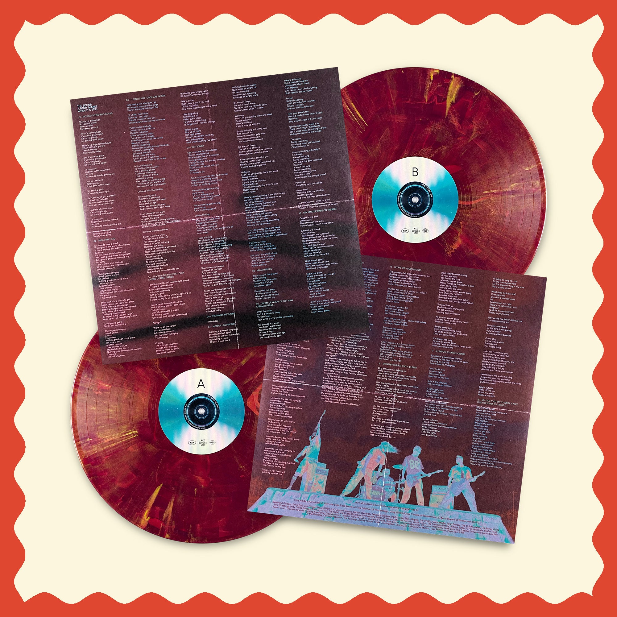 The Sound A Body Makes When It's Still – Wax Bodega